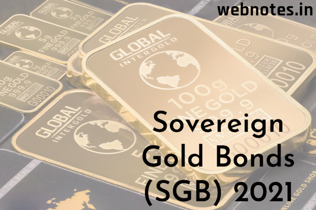 When Can I apply for Sovereign Gold Bonds (SGB) in 2021